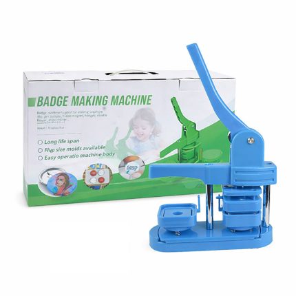 Kare Buton Rozet Pres Baskı Makinesi - 50mm